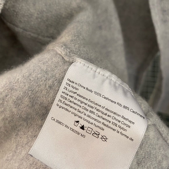 100% Cashmere Lululemon Cardigan - Picture 7 of 7